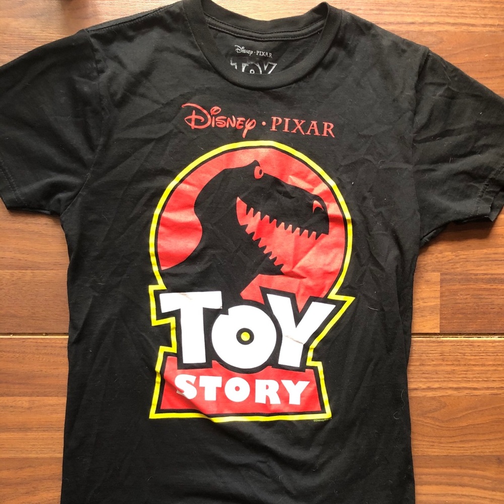 Toy Story/ Jurassic Park mashup T-shirt